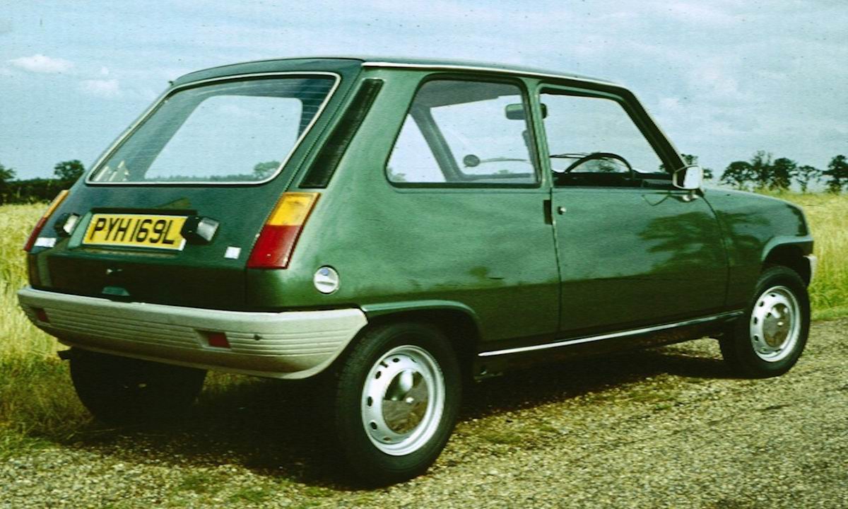 Renault 5TL, modle 3 portes anglais (1972)